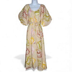 NWT Elizabeth James The Label Penny Dress in Shells Sz S